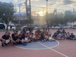 Συμμετοχή στις αθλητικές εκδηλώσεις του συλλόγου μπάσκετ Μέγας Αλέξανδρος Καλοχωρίου. "Καλοχωριτικα 2024"​