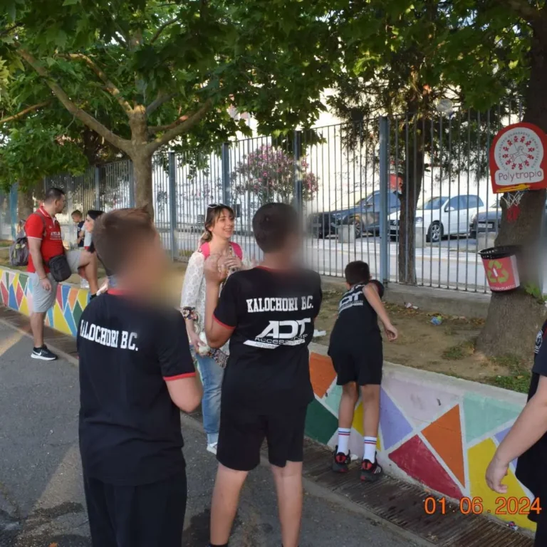 Συμμετοχή στη Γιορτή της άνοιξης του 1ου δημοτικού σχολείου Καλοχωρίου, σε συνεργασία με τον σύλλογο Μπάσκετ "Μέγας Αλέξανδρος Καλοχωρίου"