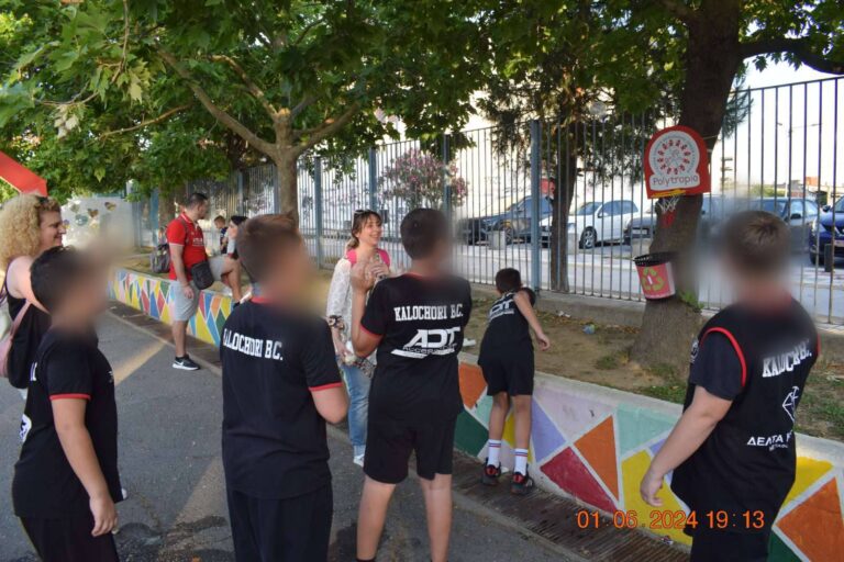 Συμμετοχή στη Γιορτή της άνοιξης του 1ου δημοτικού σχολείου Καλοχωρίου, σε συνεργασία με τον σύλλογο Μπάσκετ "Μέγας Αλέξανδρος Καλοχωρίου"